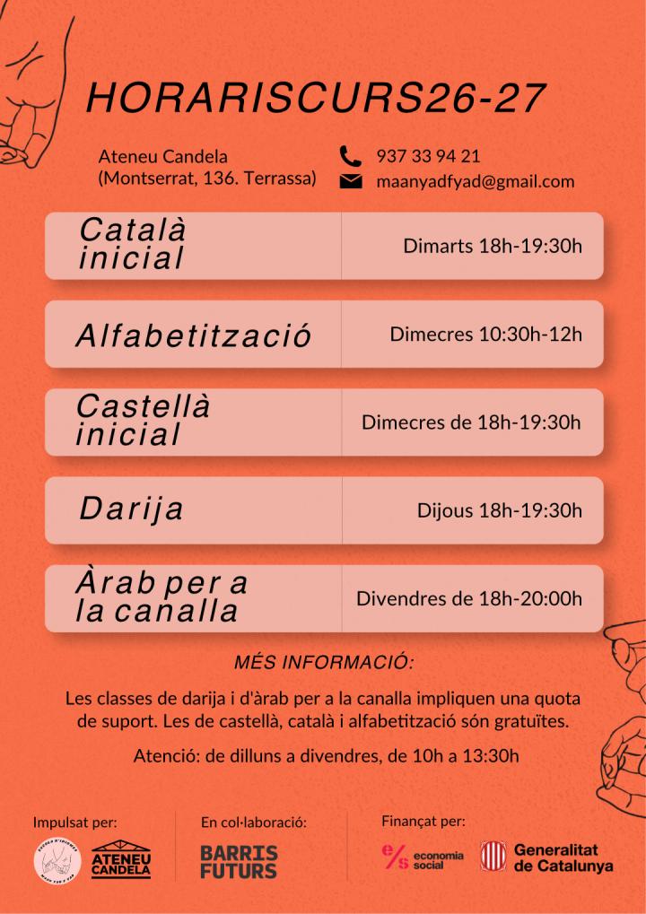 horaris curs 26-27 